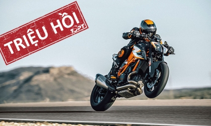 Thế giới 2 bánh: Triệu hồi KTM 1290 Super Duke R vì nguy cơ chết máy đột ngột
